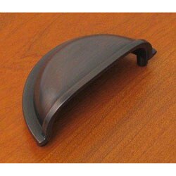 Oil Rubbed Bronze Cup Cabinet Pull
