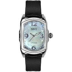 Swiss Legend Women's Arosa Black Leather Watch