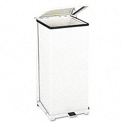 Defenders 24-gallon Biohazard Steel Step Can