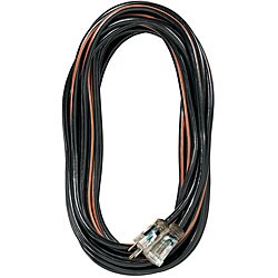 25-foot Extension Cord with Lighted End