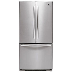 LG Silver French Door 23-cubic-foot Refrigerator
