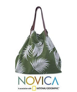 Cotton 'Forest Delight' Handbag (Thailand)