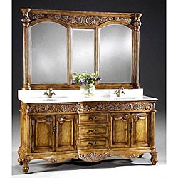 Caesar Bathroom Vanity and Mirror