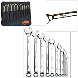 Bahco Professional 10-piece Combination Wrench Set