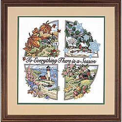 'A Season For Everything' Stamped Cross Stitch Kit