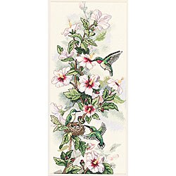 Hummingbird Art Counted Cross Stitch Kit