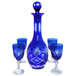 Handcrafted 5-piece Wine Glass Gift Set