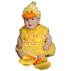 Yellow Baby Plush Duckling Costume