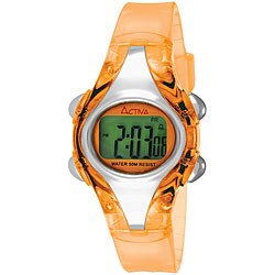 Activa by Invicta Women's Digital Orange Watch