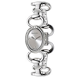 Gucci Tornabuoni Oval Diamond Watch