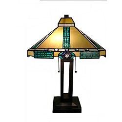 Tiffany-style Mission Lamp