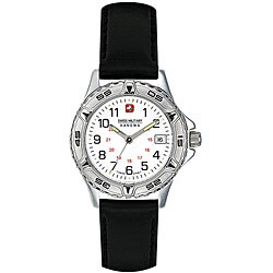 Swiss Military Jungfrau Women's Leather Strap Watch Model # 06-6053-04-001