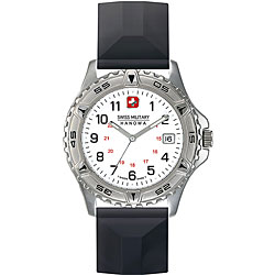 Swiss Military Jungfrau Men's Rubber Strap Watch Model # 06-4053-04-001R
