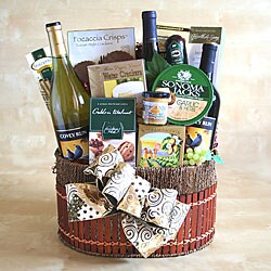 Wine Cellar Surprise Gift Basket.
