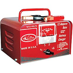 K-Tool 12-amp Portable Car Battery Charger