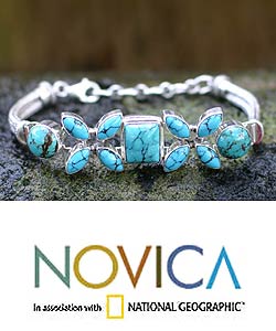 'Blue Jasmine' Bracelet (Indonesia)