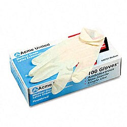 Medium Latex Gloves (Box of 100)