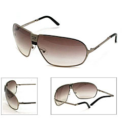 Diesel 0035 Thin Silver Sunglasses
