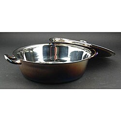 DJ 10-inch Silverplate Vegetable Dish with Cover