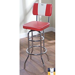 Birmingham 30-inch Retro Stool with Back