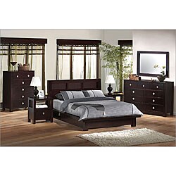 Contemporary Niche 5-piece Queen Platform Bed Set