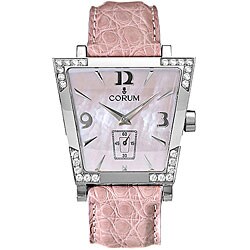 Corum Trapeze Quartz Diamond Strap Watch