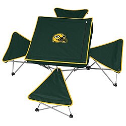 Green Bay Packers Folding Table and Stool Set
