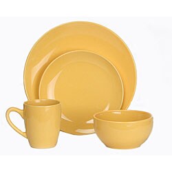 Everyday Yellow 16-piece Dinner Set