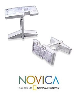 'Cool Sterling Ice' Cufflinks (India)
