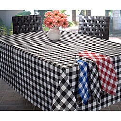 Picnic Plaid Tablecloth and Napkin Set