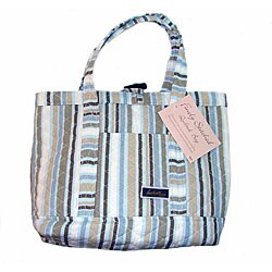 American Mills Quilted Striped Small Tote