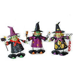 Halloween Bouncing Witches Decoration (Set of 3)