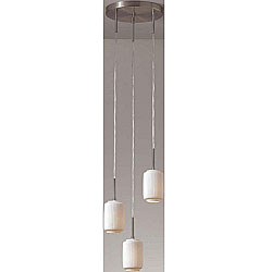Porcelaino Melon Mini Pendant 3-light Satellite