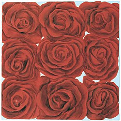 Painted Red Roses I