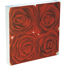 Painted Red Roses II