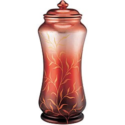 Large Silver Stream Porcelain Jar