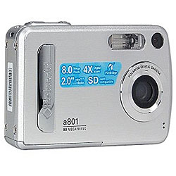 Polaroid 8.0MP Digital Camera with 4x Digital Zoom