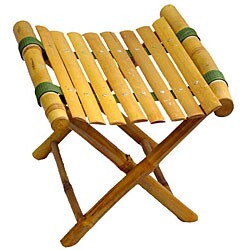 Bamboo Folding Footstool (Vietnam)