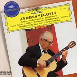 SEGOVIA/JORDA/SYMPHONY OF THE AIR - RODRIGO: FANTASIA PARA UN GE