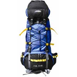 Fox 75+10 Aztec Blue Backpack $68