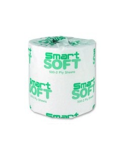 Smartsoft 2-ply Toilet Paper Roll (case of 96)