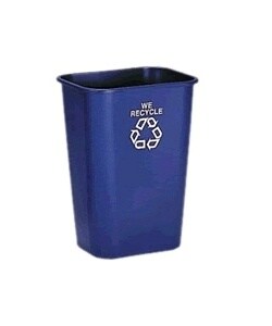 Rubbermaid Large Blue Recycling Container