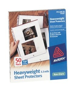 Heavyweight Clear Non Glare Sheet Protectors (box of 200)
