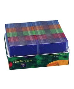 Thin CD/DVD Jewel Case, One CD W/Literature, 20/PK, AST (Each)