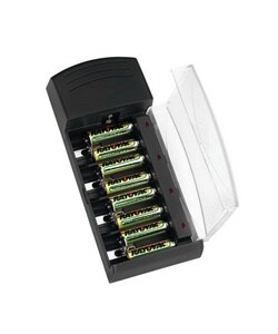 3-IN-1 Battery Recharger, For C/D/AA/AAA Batteries