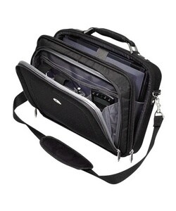 Samsonite Black Lightweight Padded Strap Notebook Case