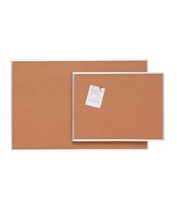 Cork Board, 3'x2', Aluminum Framed