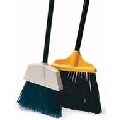 Rubbermaid® Black Jumbo Smooth Sweep Angle Broom (items sold separate)