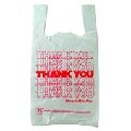 Plastic "Thank you" T-Sacks (case pack of 2000)