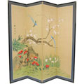 72 inch Birds and Flowers One Silkscreen (China)